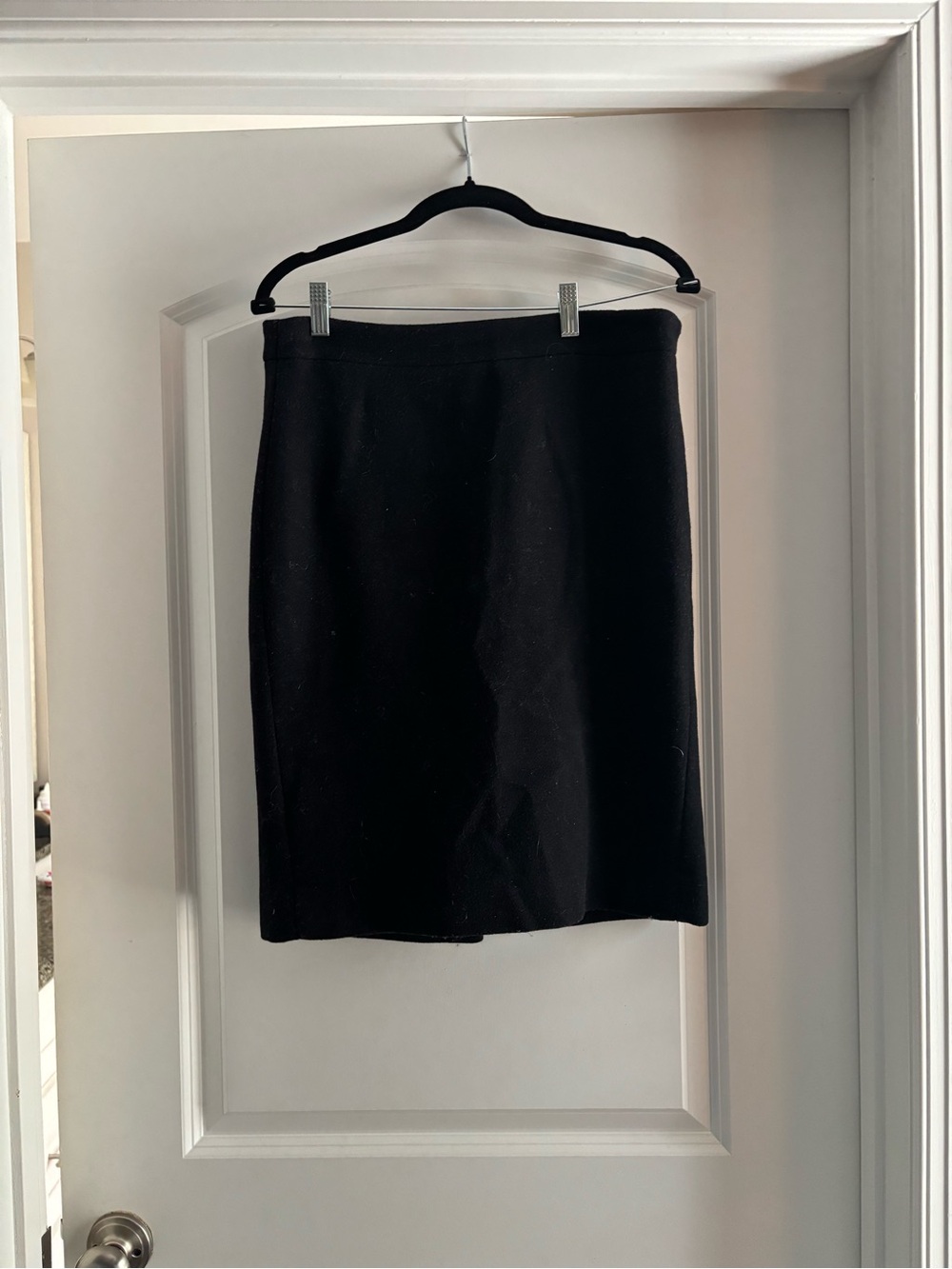 J. Crew Factory Black Classic Pencil Skirt
